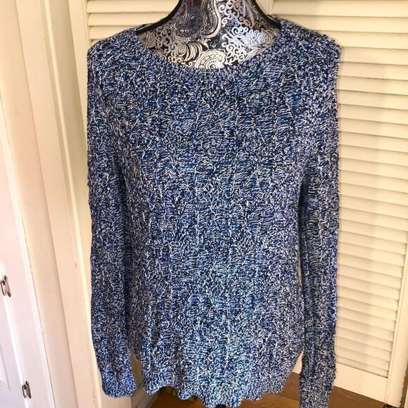 Sandro Paris’ Mediterranean Multicolor 100% Cotton Sweater Medium - Picture 1 of 11